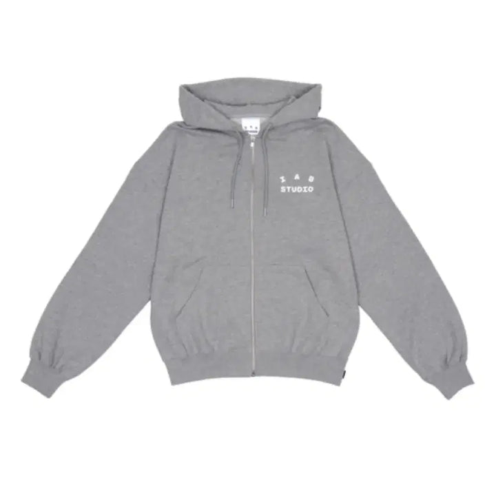 [BUNJANG] IAB STUDIO 26SS Hooded Zip-up Grey / 아이앱스튜디오 26ss 후드집업 그레이