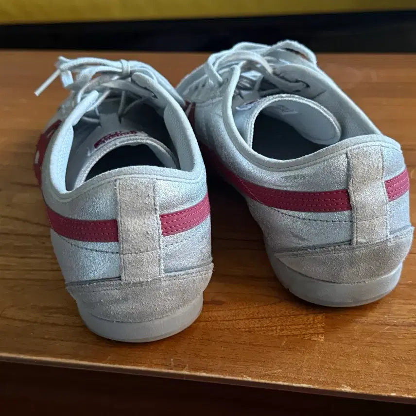 [BUNJANG] Onitsuka Tiger Olympus Silver Wine Sneakers / 오니츠카 타이거 올림푸스 270mm 실버 와인