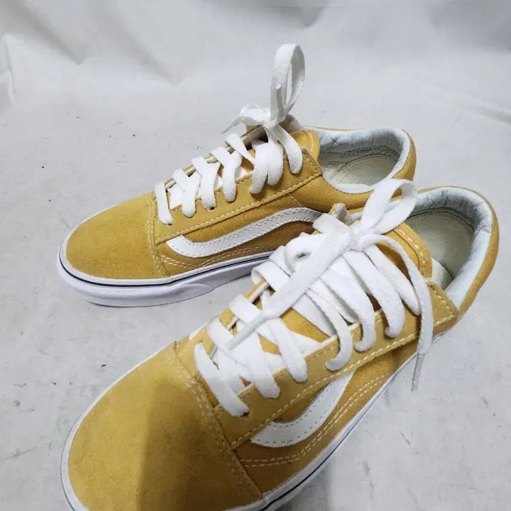 [BUNJANG] Vans Old Skool Yellow Suede Sneakers US 6 / 225 반스 올드스쿨 안신은제품