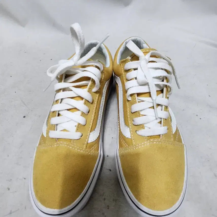 [BUNJANG] Vans Old Skool Yellow Suede Sneakers US 6 / 225 반스 올드스쿨 안신은제품
