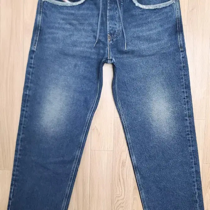 [BUNJANG] Diesel Regular Banding Wide Jeans / 정품 디젤 레귤러 밴딩 와이드진 청바지 35~37