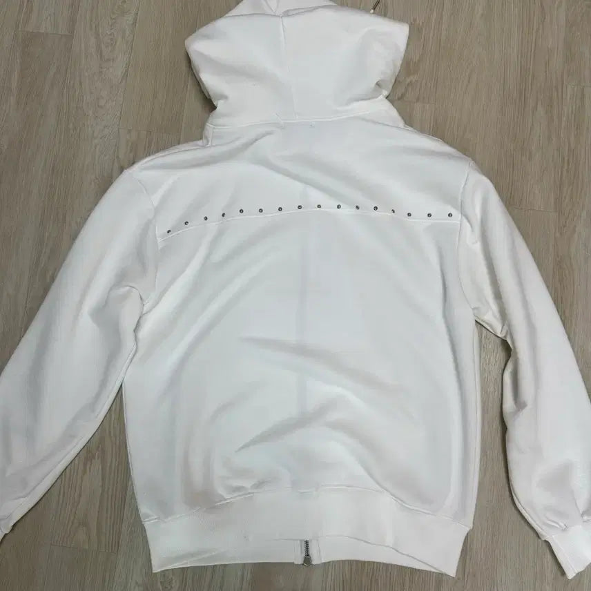 [BUNJANG] As You Are Hotfix Hoodie White M / 애즈유아 핫픽스 후드집업 화이트 M