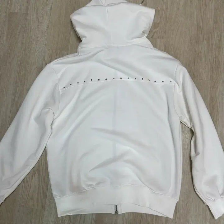 [BUNJANG] As You Are Hotfix Hoodie White M / 애즈유아 핫픽스 후드집업 화이트 M