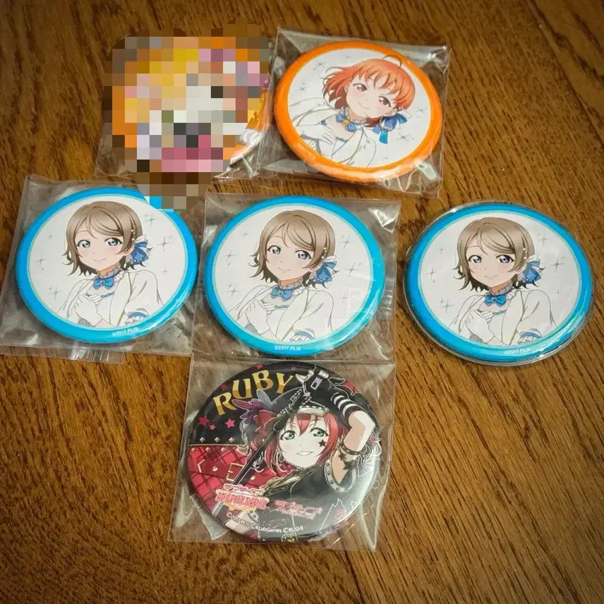 [BUNJANG] Love Live! Badges Bundle - You, Chika, Ruby / 러브라이브 뱃지 일괄 요우 치카 루비