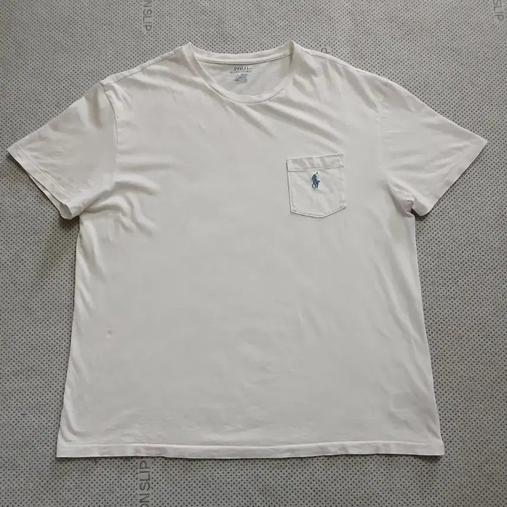 [BUNJANG] Polo Ralph Lauren White Pocket T-Shirt / 폴로 랄프로렌 포켓 반팔 티셔츠 화이트
