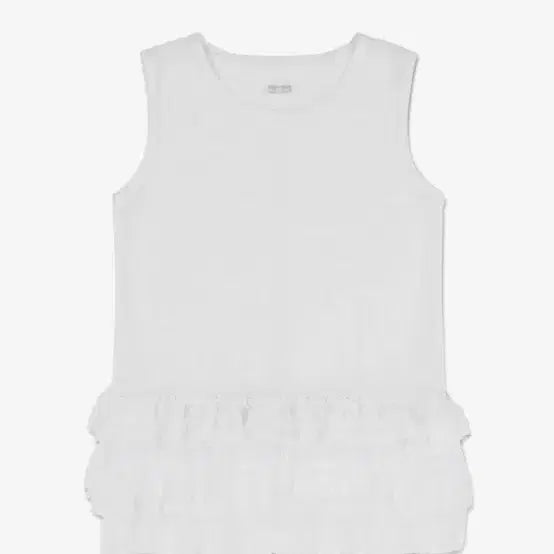 [BUNJANG] Fancy Club Dot Layered Dress / 팬시클럽 도트 레이어드 원피스