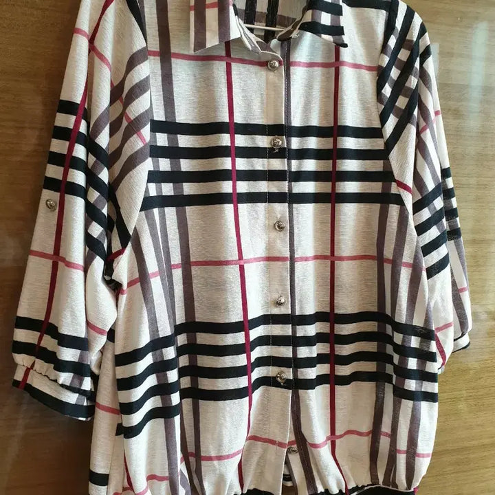 [BUNJANG] Luna Lumen Checkered Shirt / 루나루멘 체크 셔츠