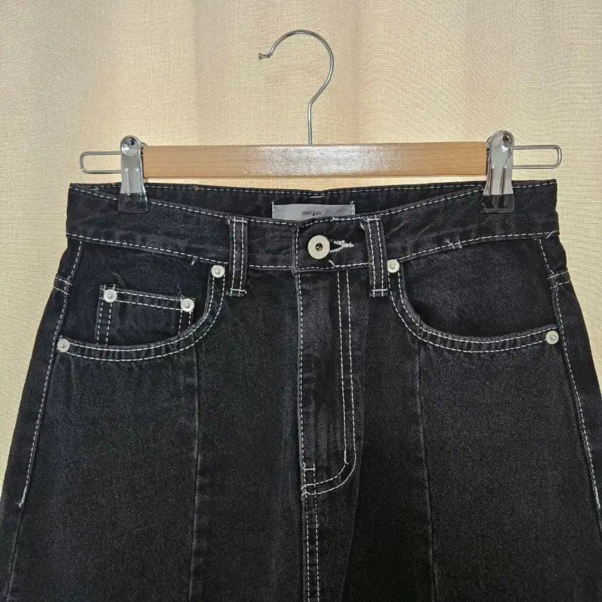 [BUNJANG] Morgan Seoul A-line Denim Skirt / Morgan Seoul A라인 데님스커트