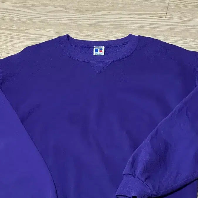 [BUNJANG] 90s Vintage Russell Sweatshirt L Purple / 90s 빈티지 러셀 스웻셔츠 L