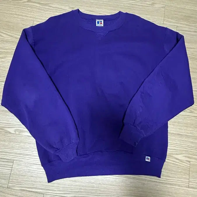 [BUNJANG] 90s Vintage Russell Sweatshirt L Purple / 90s 빈티지 러셀 스웻셔츠 L