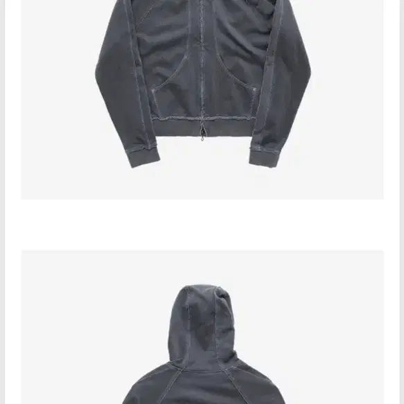 [SOLD OUT] 폴리테루 women cropped zip hoodie - 딥블루