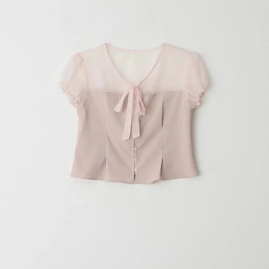 [BUNJANG] Levein Amelia Blouse Pink S / 르베인 아멜리아블라우스 핑크 S
