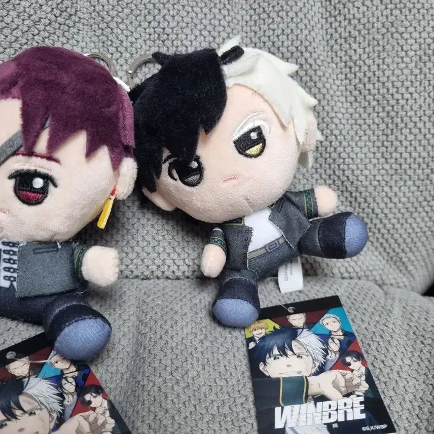 [BUNJANG] WINBRE Sakura &amp; Suo Doll Keyring Bundle Set / 2개일괄 윈브레 WINBRE 사쿠라 스오 인형 키링 세트