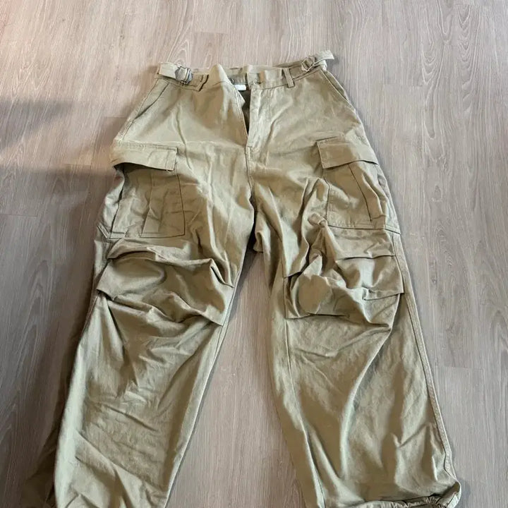 [BUNJANG] KAMIEN Beige Cargo Pants / 베이지 카고 팬츠 카미엔맛