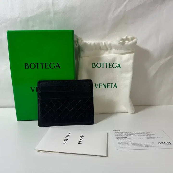 [BUNJANG] Bottega Veneta Intrecciato Card Wallet Black / 보테가베네타 인트레아치토 카드지갑 블랙 (OS)