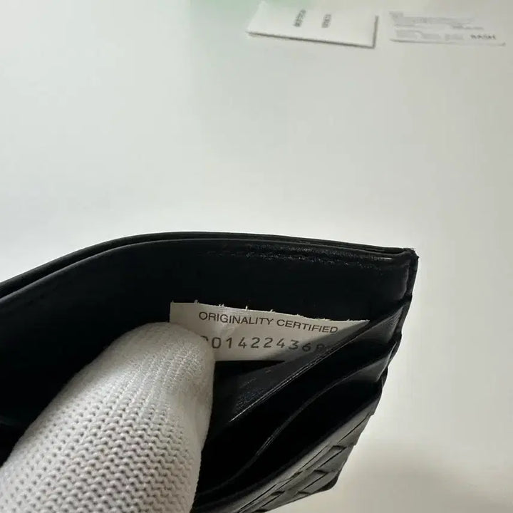 [BUNJANG] Bottega Veneta Intrecciato Card Wallet Black / 보테가베네타 인트레아치토 카드지갑 블랙 (OS)