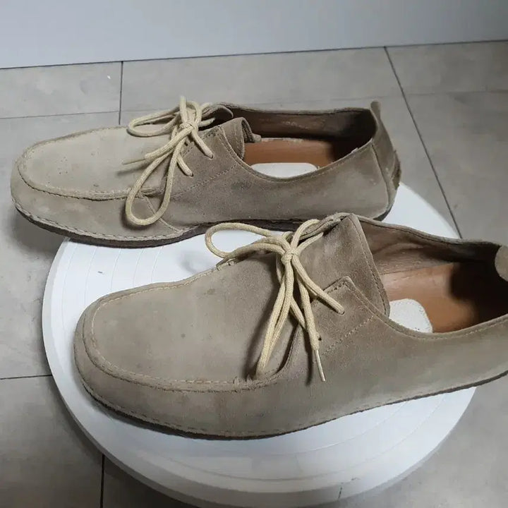 [BUNJANG] Camper Suede Slip-on Loafers / 구두 스페인 캠퍼 Camper 스웨이드 슬립온 로퍼 265mm