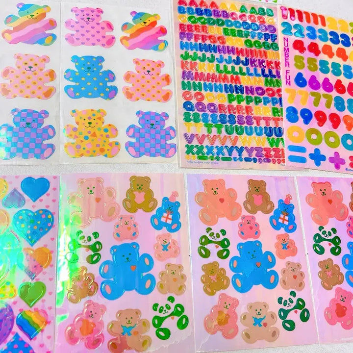 [BUNJANG] Sandy Lion Pearly Big Teddy Vintage Stationery Bundle Set / 샌디라이온 펄리 빅테디 고전문구 단종문구 펄리 맥시 일괄