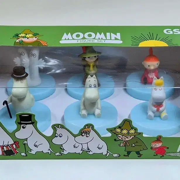 [BUNJANG] GS25 Moomin Bottle Figure Set / GS25 무민 보틀 피규어 세트