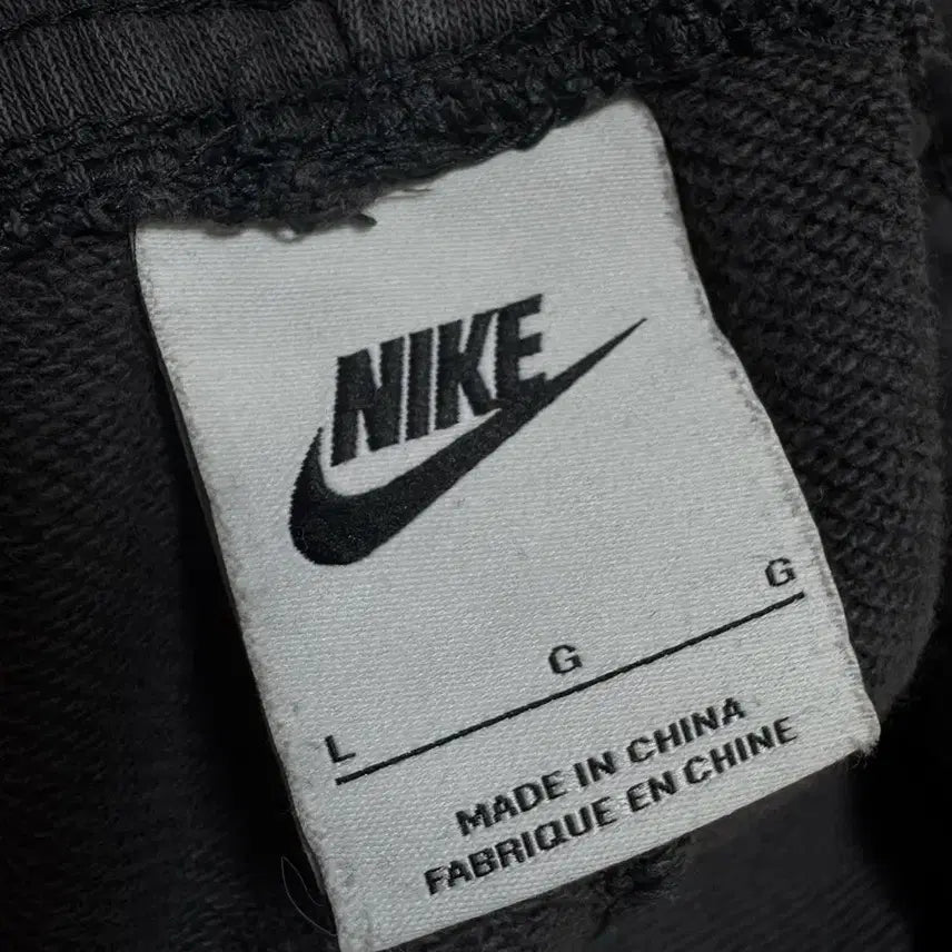 [BUNJANG] Nike Multi-Logo Cotton Sweatpants Dark Gray / [L]나이키 멀티로고 코튼 스웻팬츠 다크그레이