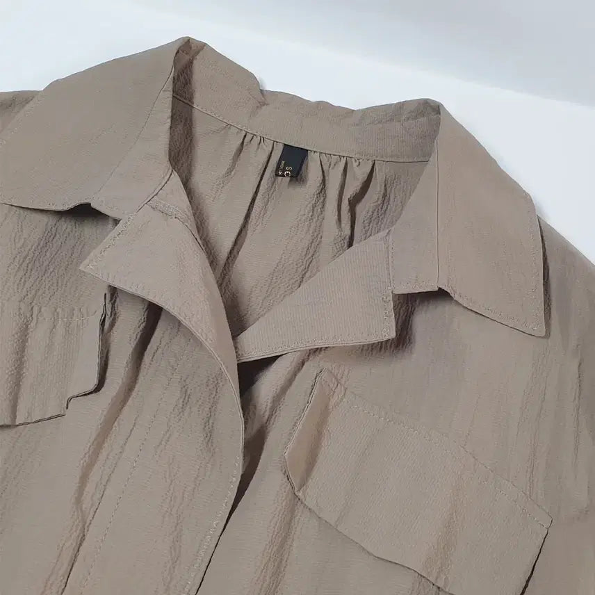 [BUNJANG] SOO Linen Blend Pocketed Midi Dress / SOO 바스락원피스