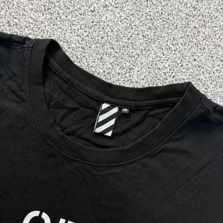 [BUNJANG] 2XL Lettering T-Shirt / 2XL 꺼짐 레터링 반팔 티셔츠 0420J