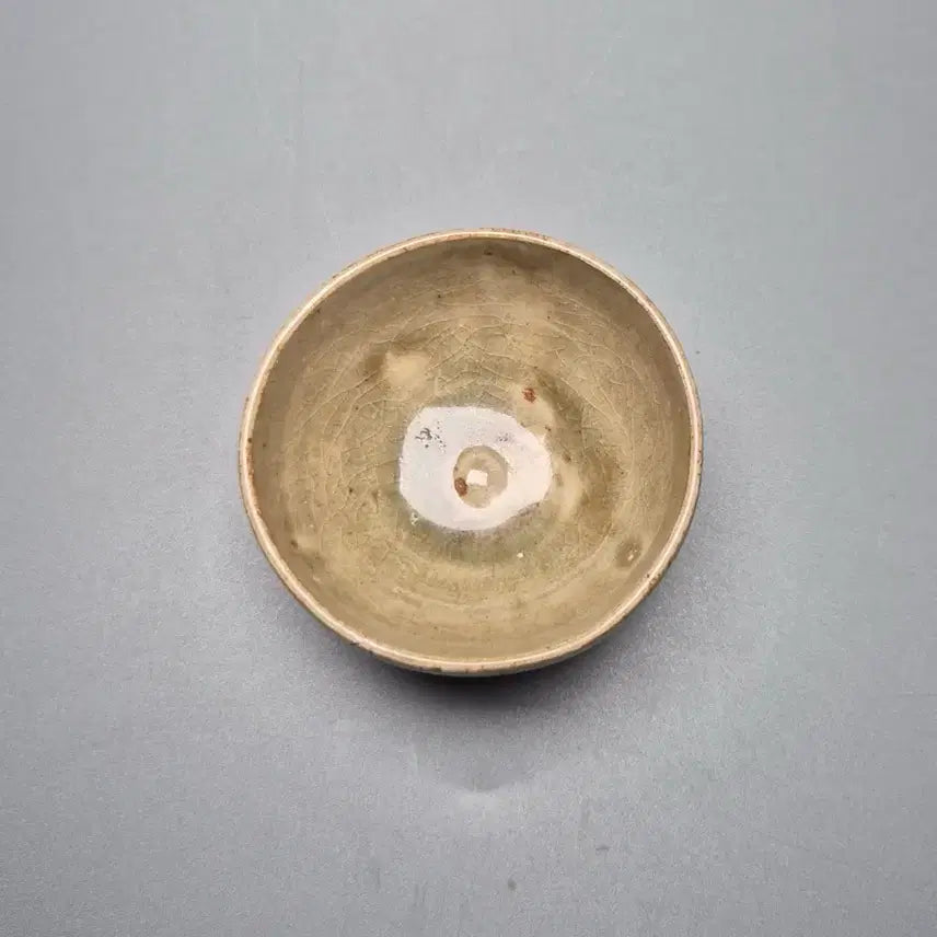 [BUNJANG] Sui-Tang Dynasty Yue Ware Celadon Cup Set (5 Pieces) / 수당시기 월요 청자 조각문 잔 5점 일괄 출토계 진품 중국도자기