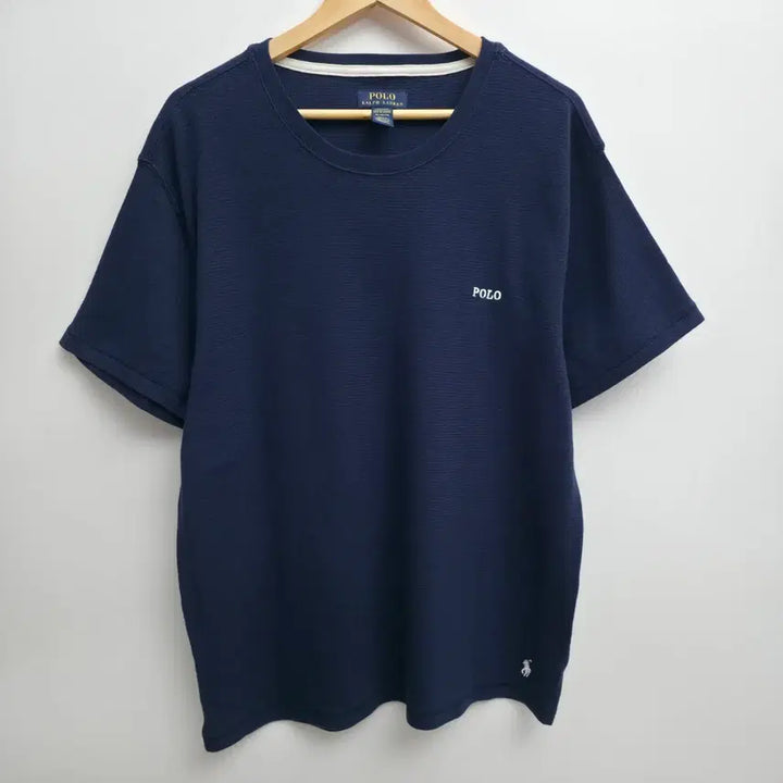 [BUNJANG] Polo Ralph Lauren Navy Waffle T-shirt / [XL] 폴로 랄프로렌 네이비 와플티