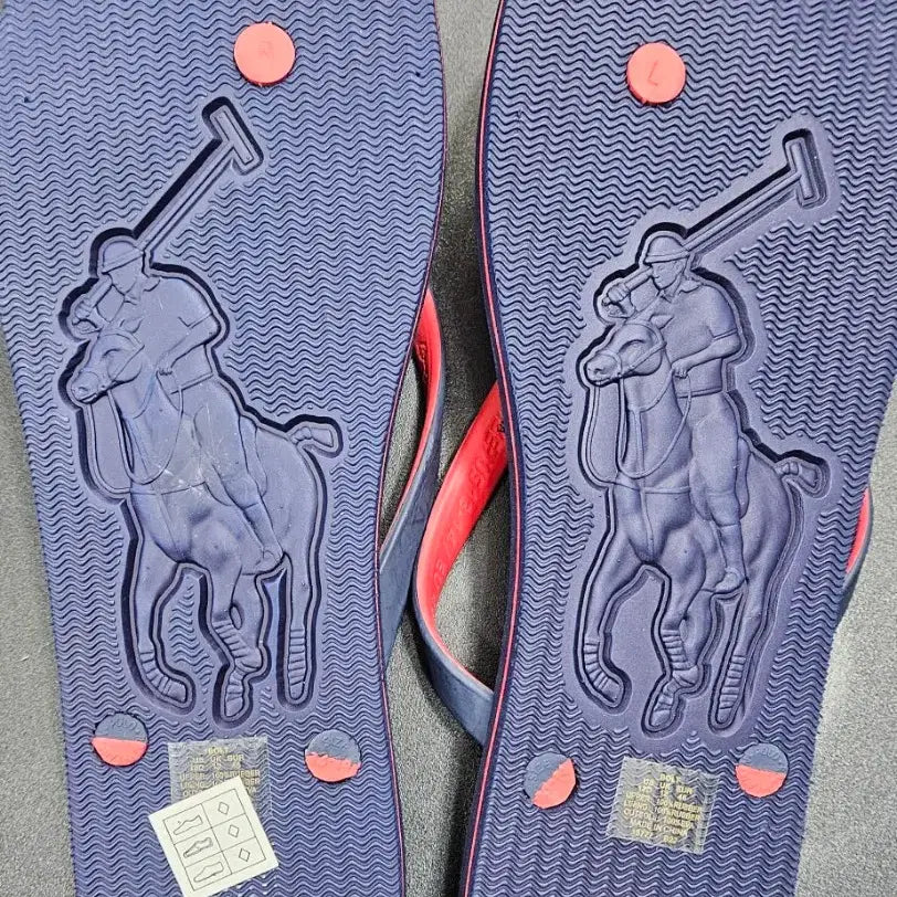 [BUNJANG] Polo Ralph Lauren Vault Big Pony Flip Flops / (택없는 새상품)폴로 랄프로넨 볼트 빅 포니 플립플랍 310mm