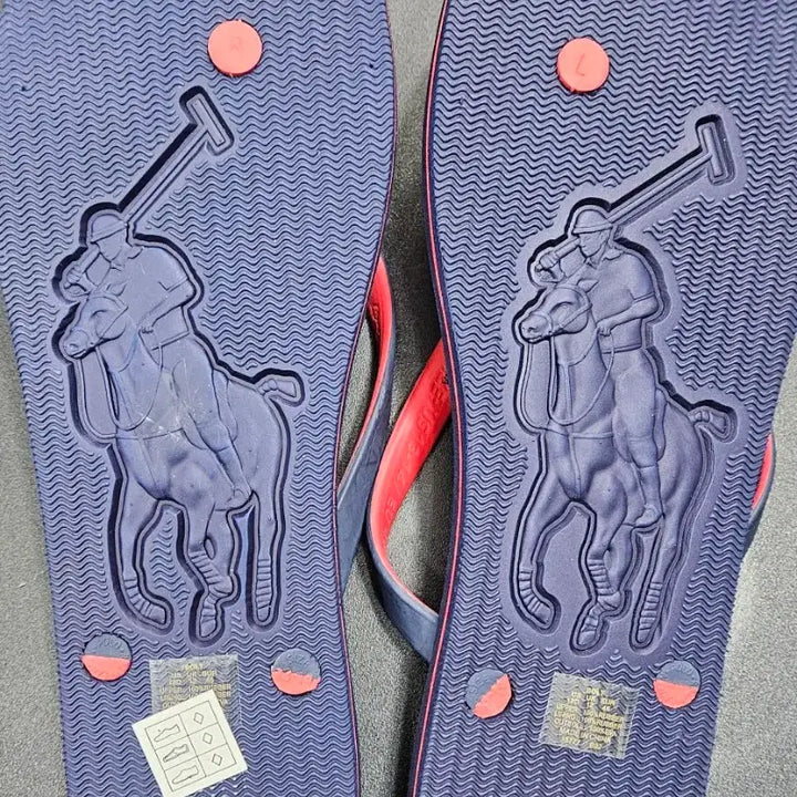 [BUNJANG] Polo Ralph Lauren Vault Big Pony Flip Flops / (택없는 새상품)폴로 랄프로넨 볼트 빅 포니 플립플랍 310mm