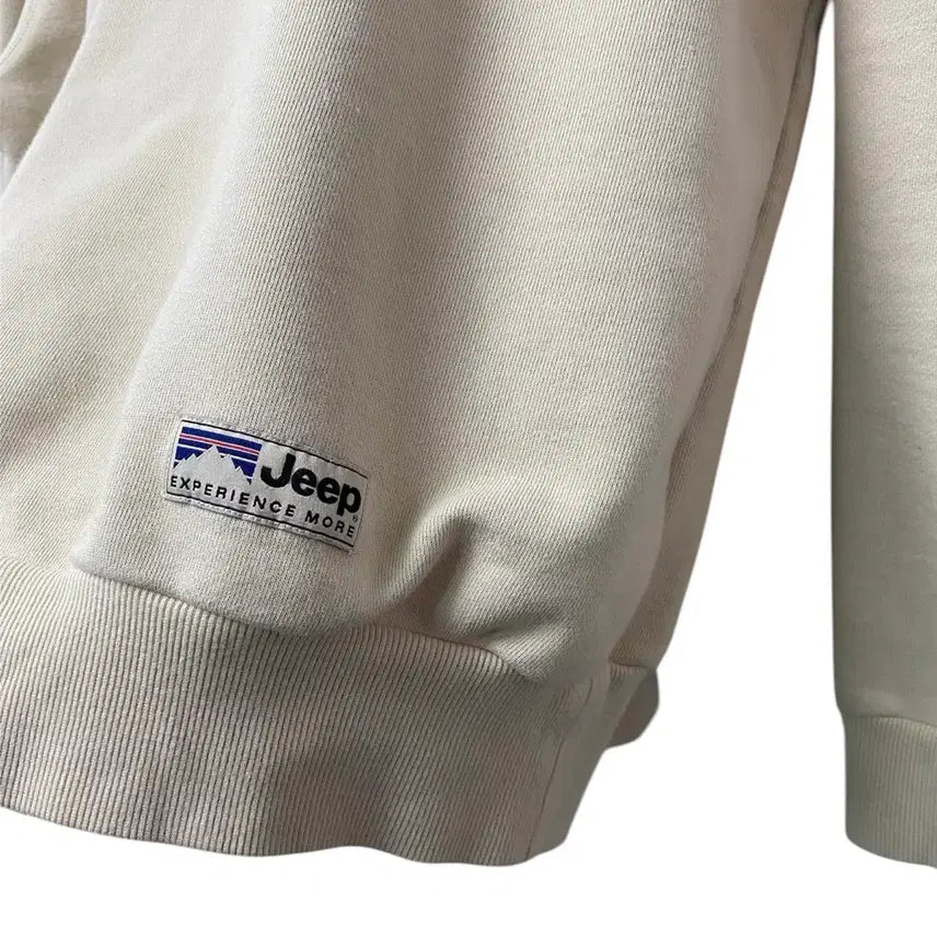 [BUNJANG] JEEP Half-Zip Sweatshirt / 지프 JEEP 반집업 맨투맨 L