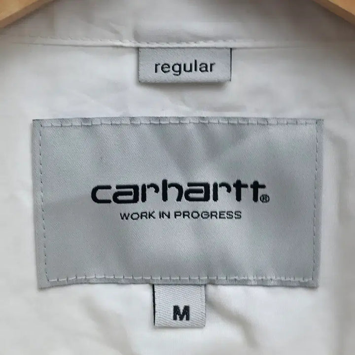 [BUNJANG] Carhartt WIP White Short Sleeve Shirt / [M] 칼하트 wip 화이트 반팔 셔츠