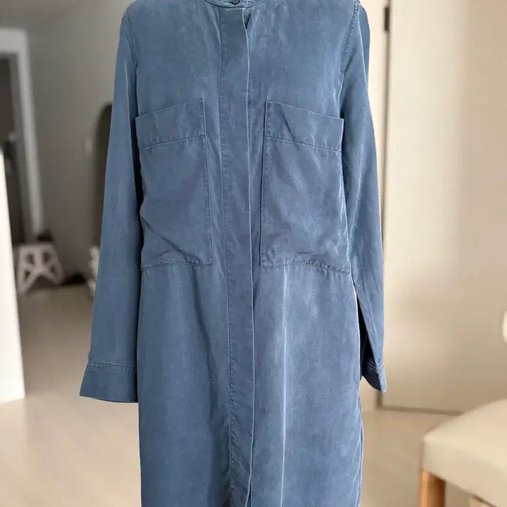 [BUNJANG] COS Blue Shirt Dress / Cos 코스 블루 셔츠형 드레스