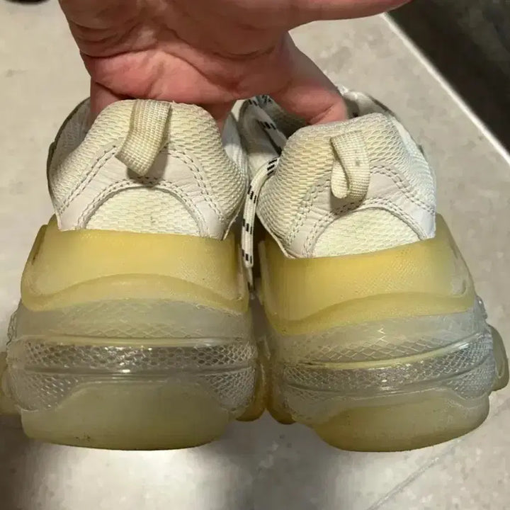 [BUNJANG] Balenciaga Triple S Sneakers (Ivory) - Size 36 / 발렌시아가 트리플S 스니커즈 36사이즈
