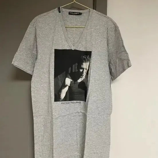 [BUNJANG] Dolce &amp; Gabbana Mickey Rourke V-Neck T-Shirt Size 52 / 돌체앤가바나 미키루크 브이넥 52