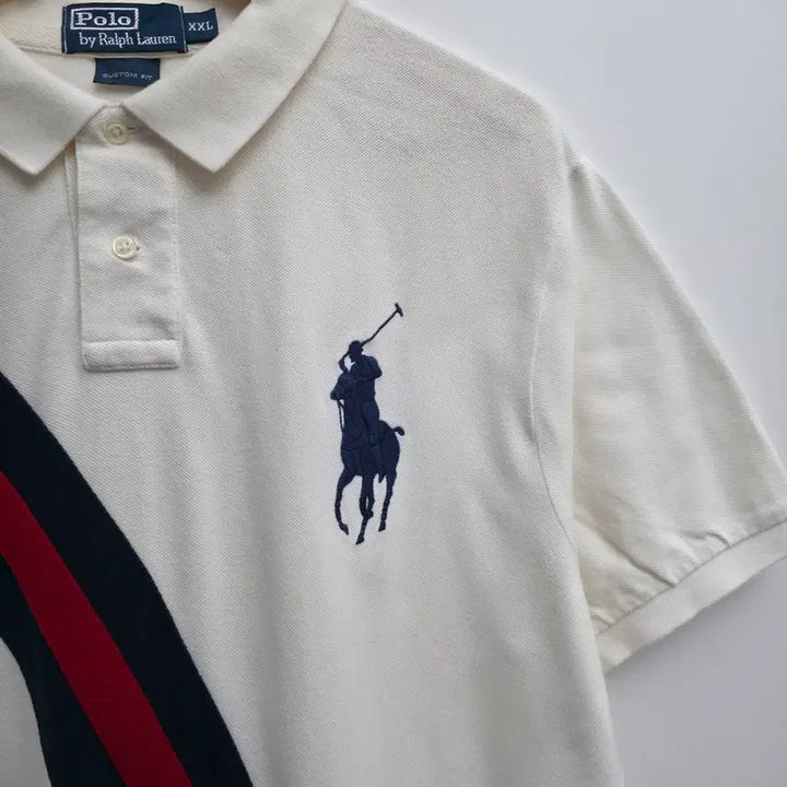 [SOLD OUT] [XXL] 폴로 랄프로렌 빅포니 스트라이프 반팔 카라티