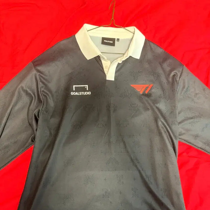 [BUNJANG] GOALSTUDIO T1 Long Sleeve Shirt (Black, XL) / GOALSTUDIO T1 롱슬리브 블랙 XL