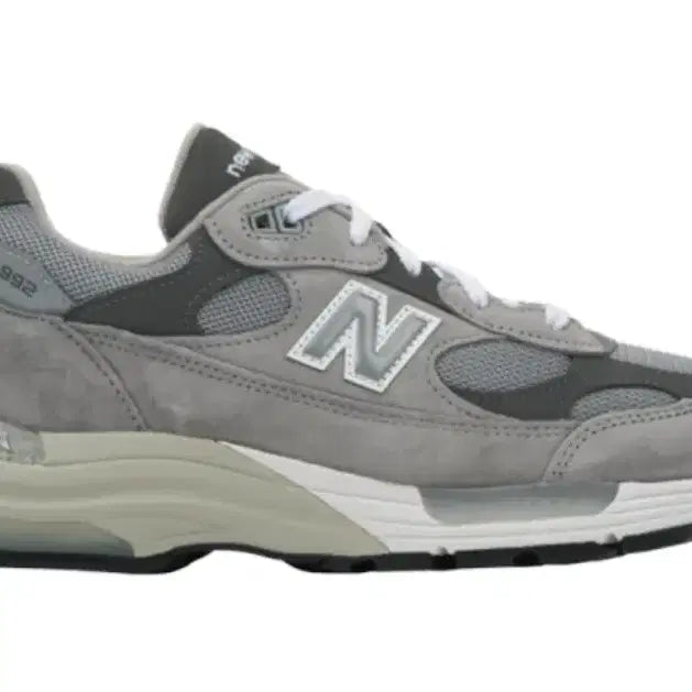 [BUNJANG] New Balance 992 Made in USA Core Grey Silver Metallic Sneakers / 뉴발란스 992 메이드 인 USA 코어 그레이 실버 메탈릭