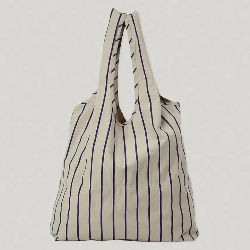 [BUNJANG] Smoothmood Striped Mug Bag Beige / 스무드무드 mug striped bag beige