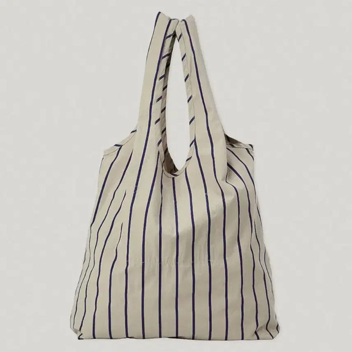 [BUNJANG] Smoothmood Striped Mug Bag Beige / 스무드무드 mug striped bag beige