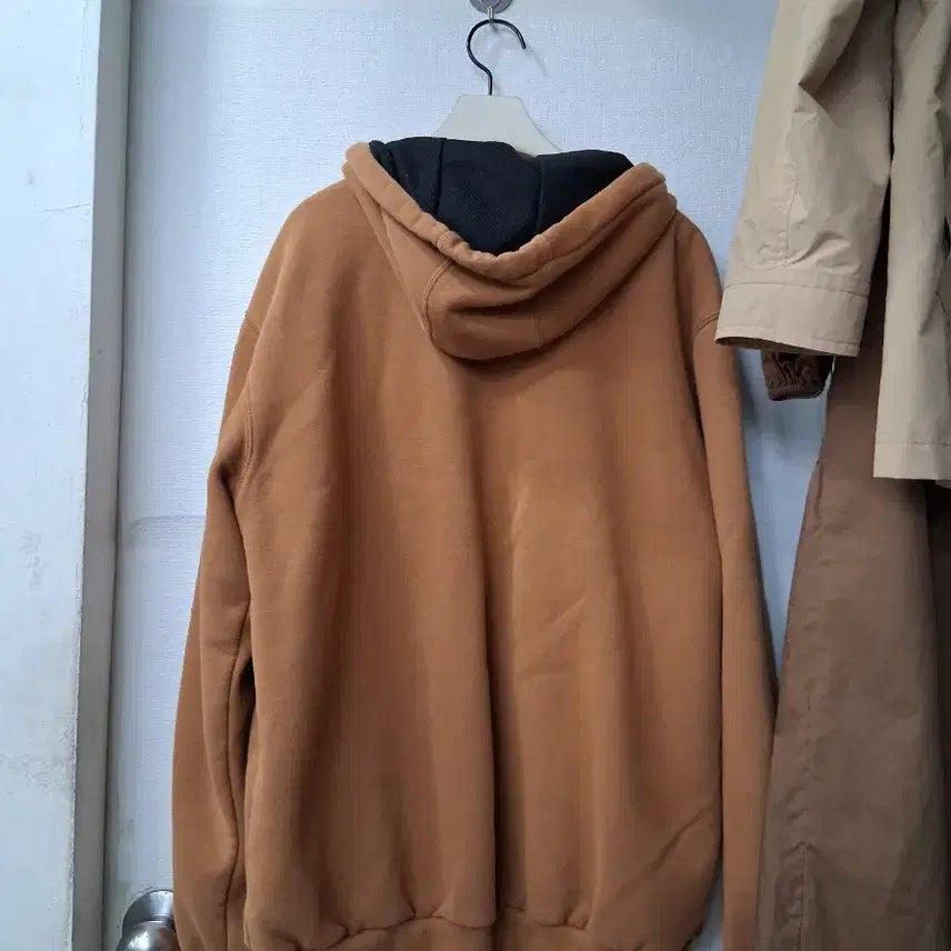 [SOLD OUT] 칼하트 브라운 후드집업 자켓S
