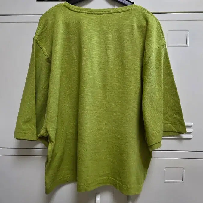 [BUNJANG] Zara V-Neck T-Shirt - Pistachio, M / zara 자라 브이넥 티셔츠 - 피스타치오,M