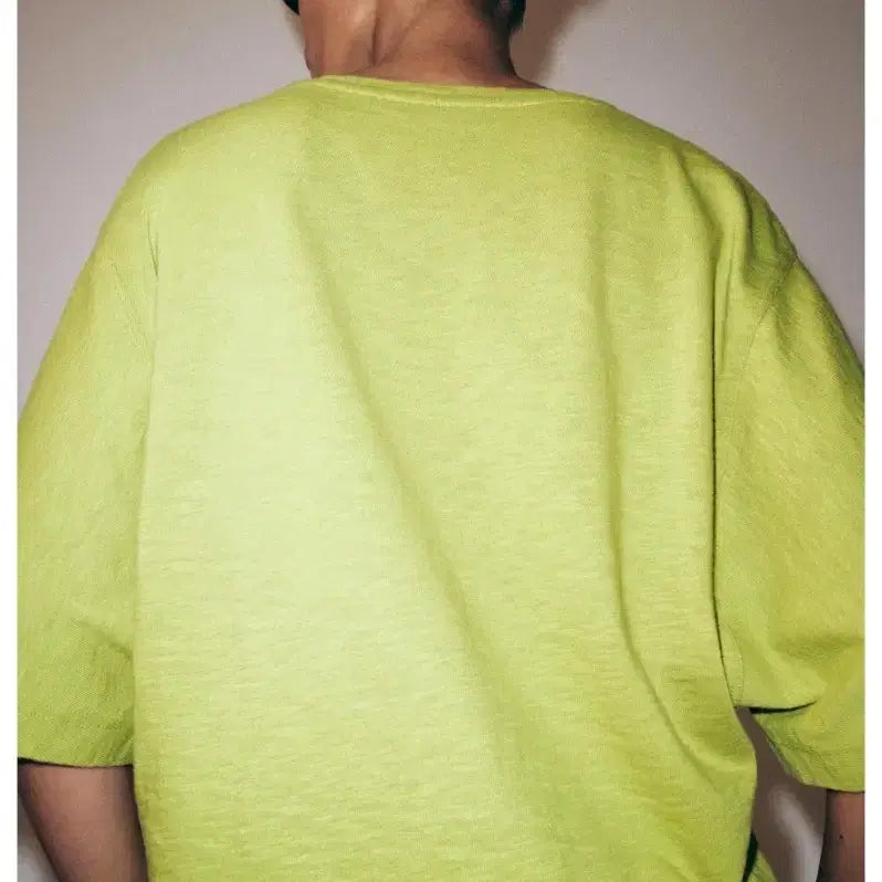 [BUNJANG] Zara V-Neck T-Shirt - Pistachio, M / zara 자라 브이넥 티셔츠 - 피스타치오,M