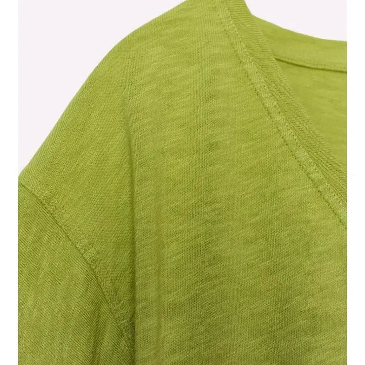 [BUNJANG] Zara V-Neck T-Shirt - Pistachio, M / zara 자라 브이넥 티셔츠 - 피스타치오,M