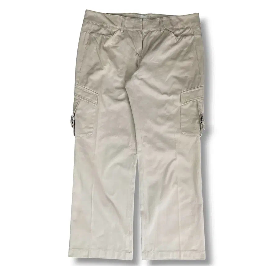 [BUNJANG] Max Mara Beige Cotton Pants / (32) S 막스마라 베이지 카코 코튼팬츠