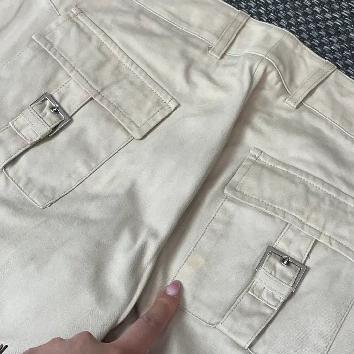 [BUNJANG] Max Mara Beige Cotton Pants / (32) S 막스마라 베이지 카코 코튼팬츠