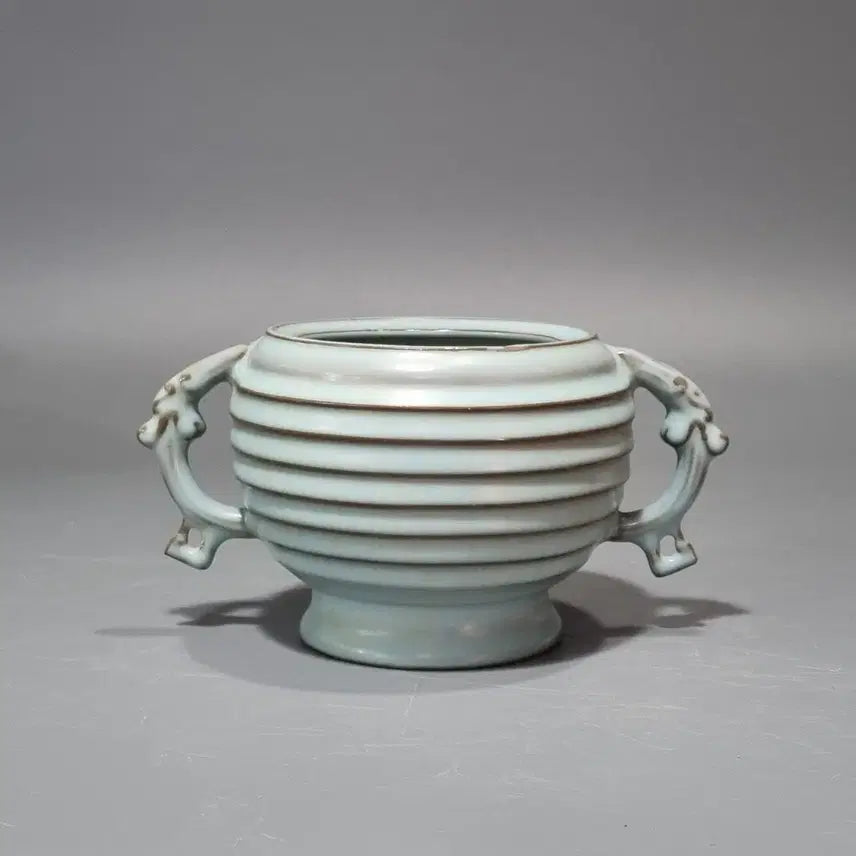 [BUNJANG] Rare Porcelain Vase / 송여요천천유쌍이로. 높이 10 가로 20