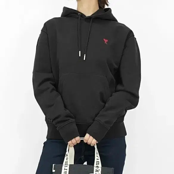 [SOLD OUT] (새상품) 아미 스몰 하트 로고 후드티