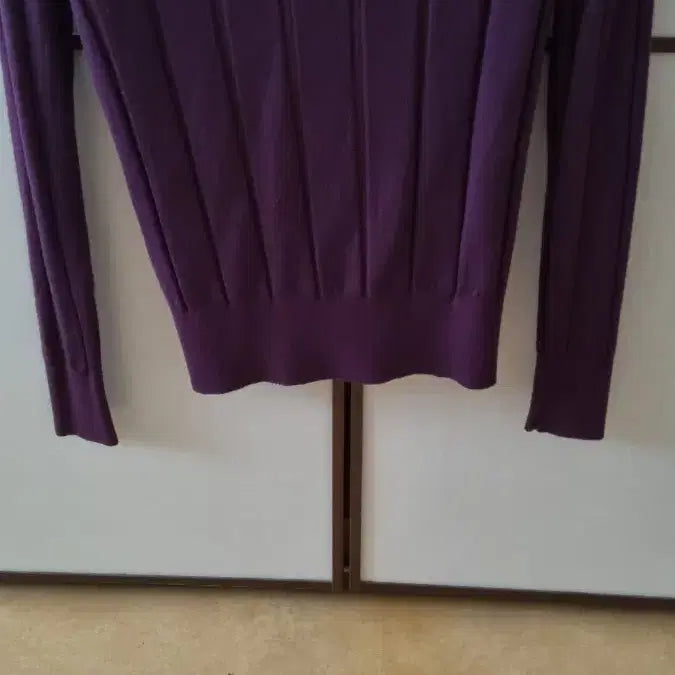 [BUNJANG] Purple Knit Top and Cardigan / 보라색 니트탑과 가디건