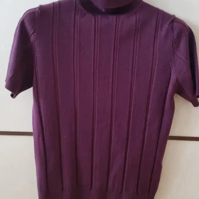 [BUNJANG] Purple Knit Top and Cardigan / 보라색 니트탑과 가디건